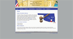 Desktop Screenshot of district19da.com