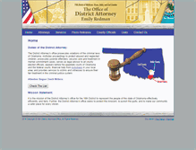 Tablet Screenshot of district19da.com